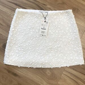 NWT! Holiday sequin skirt! Sz M